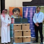 شركة كي بي ام جي فخرو تساهم في مبادرة السنابل لتوفير أجهزة الحاسب الآلي للطلبة الأيتام